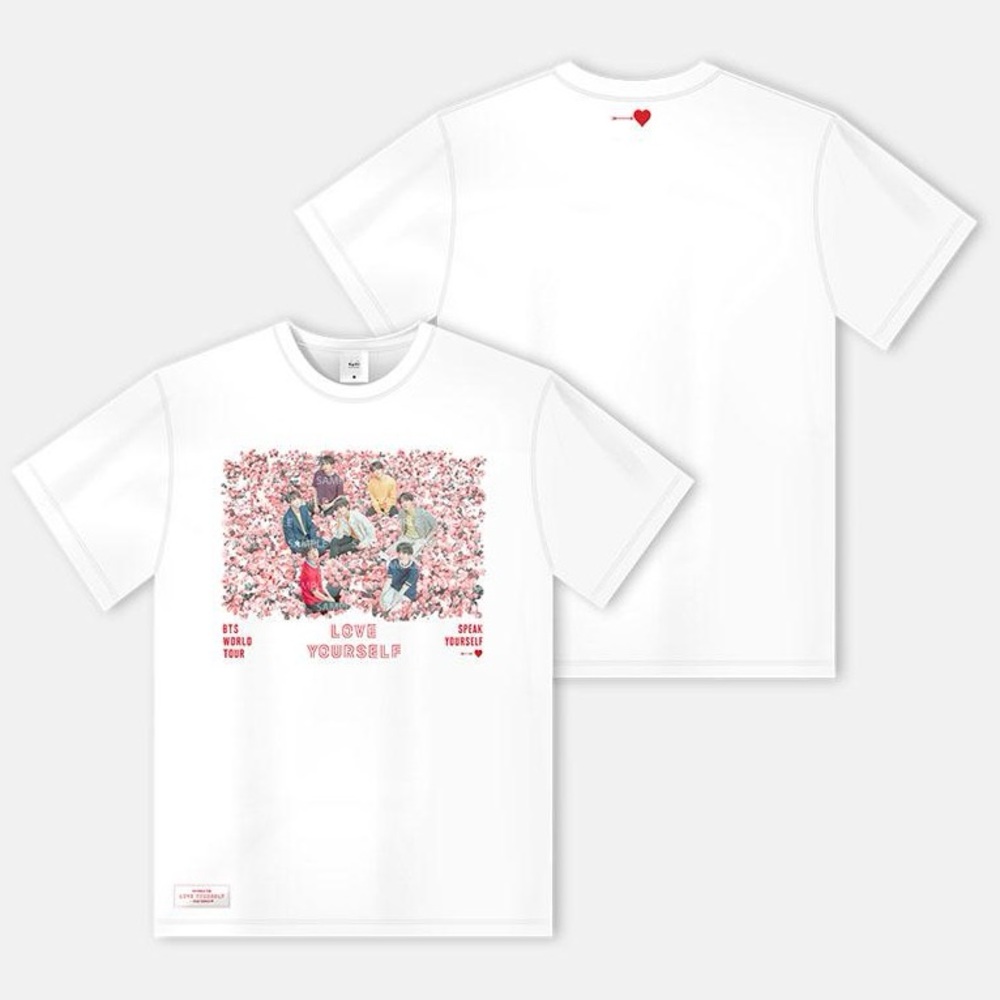 BTS WORLD TOUR T-Shirt (Ver.2 White)